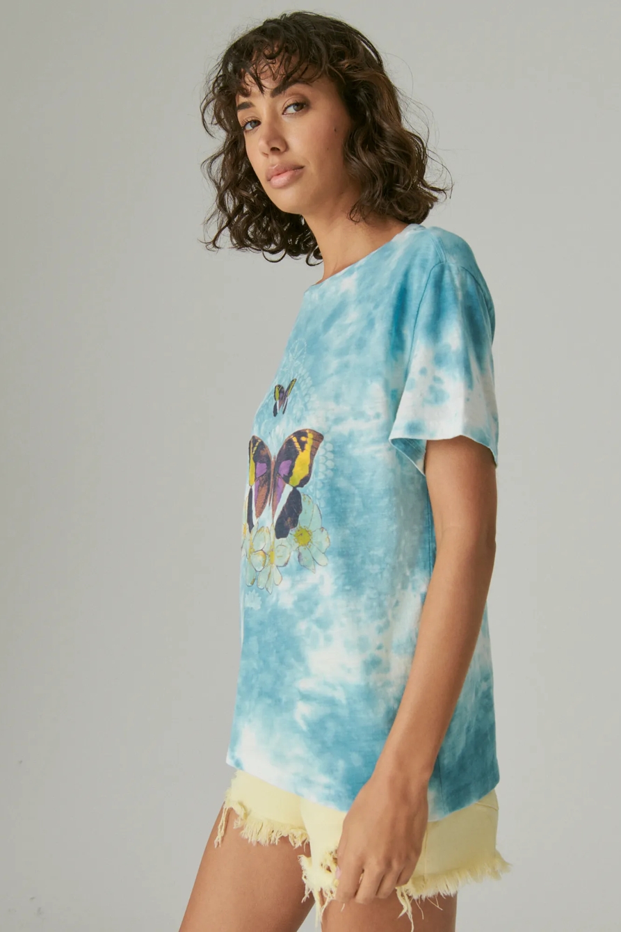 BUTTERFLY GEO BOYFRIEND TEE, image 3