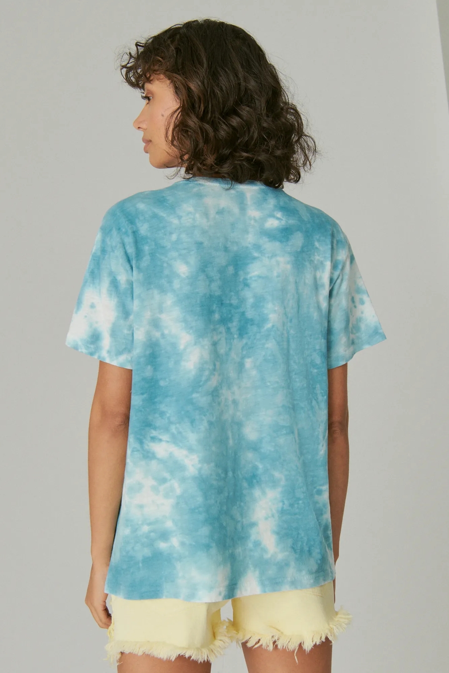 BUTTERFLY GEO BOYFRIEND TEE, image 4