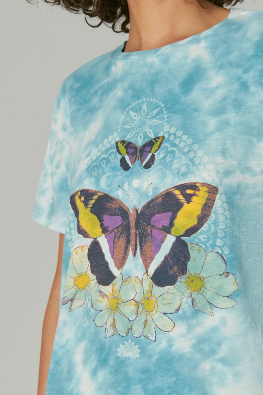 BUTTERFLY GEO BOYFRIEND TEE, image 5