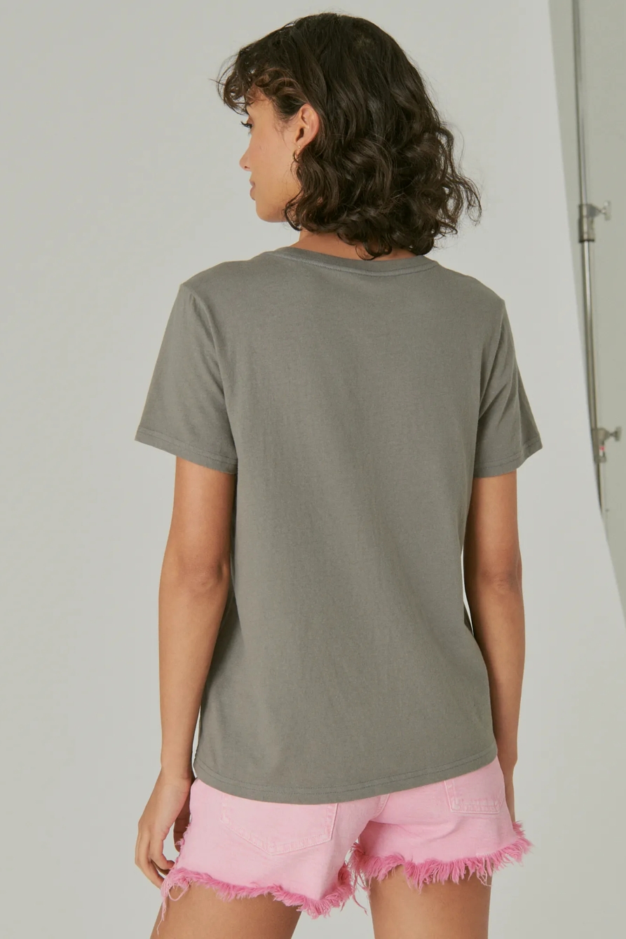 DAISY GEO CLASSIC CREW TEE, image 4