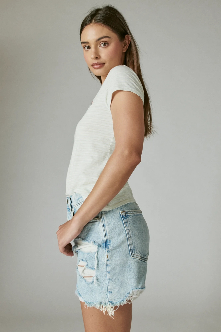 STRIPED BABY TEE, image 4