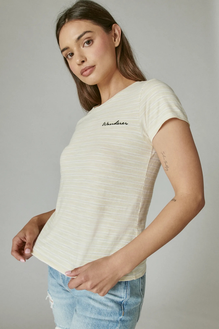 STRIPED BABY TEE, image 4