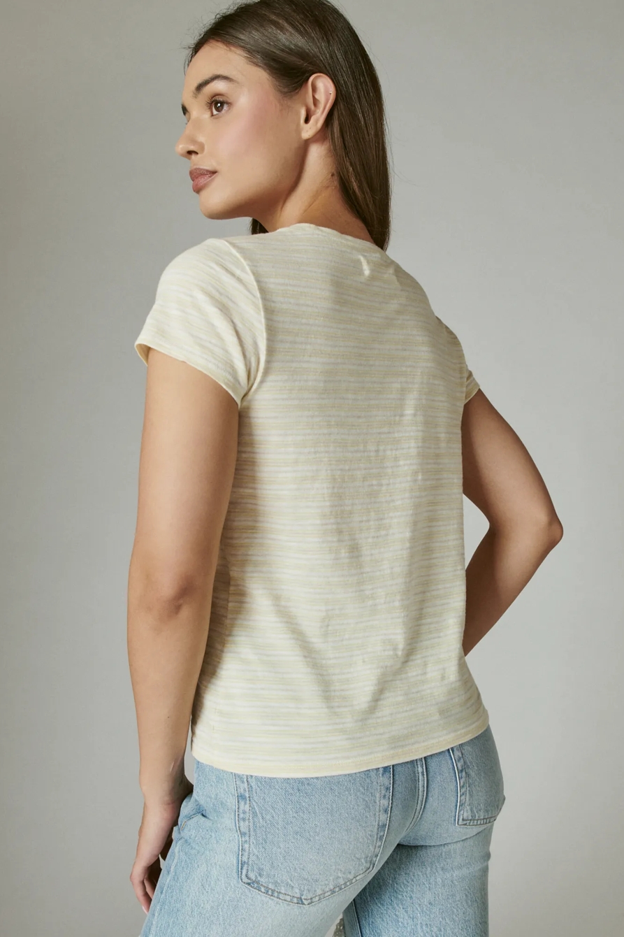 STRIPED BABY TEE, image 5