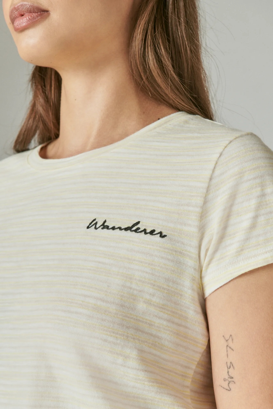 STRIPED BABY TEE, image 6