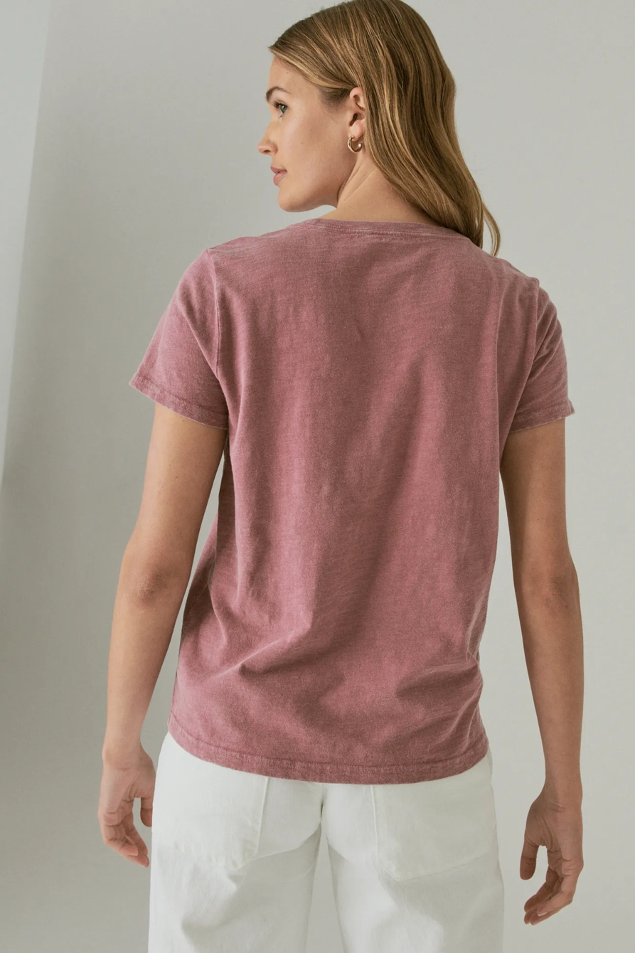 LUCKY SCRIPT CLASSIC CREW TEE, image 3