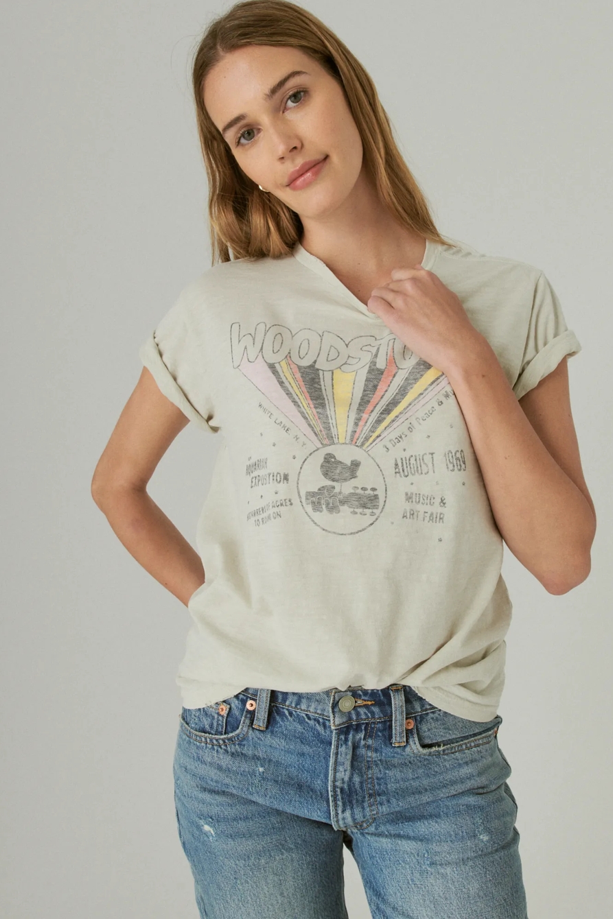 WOODSTOCK BOYFRIEND TEE, image 2