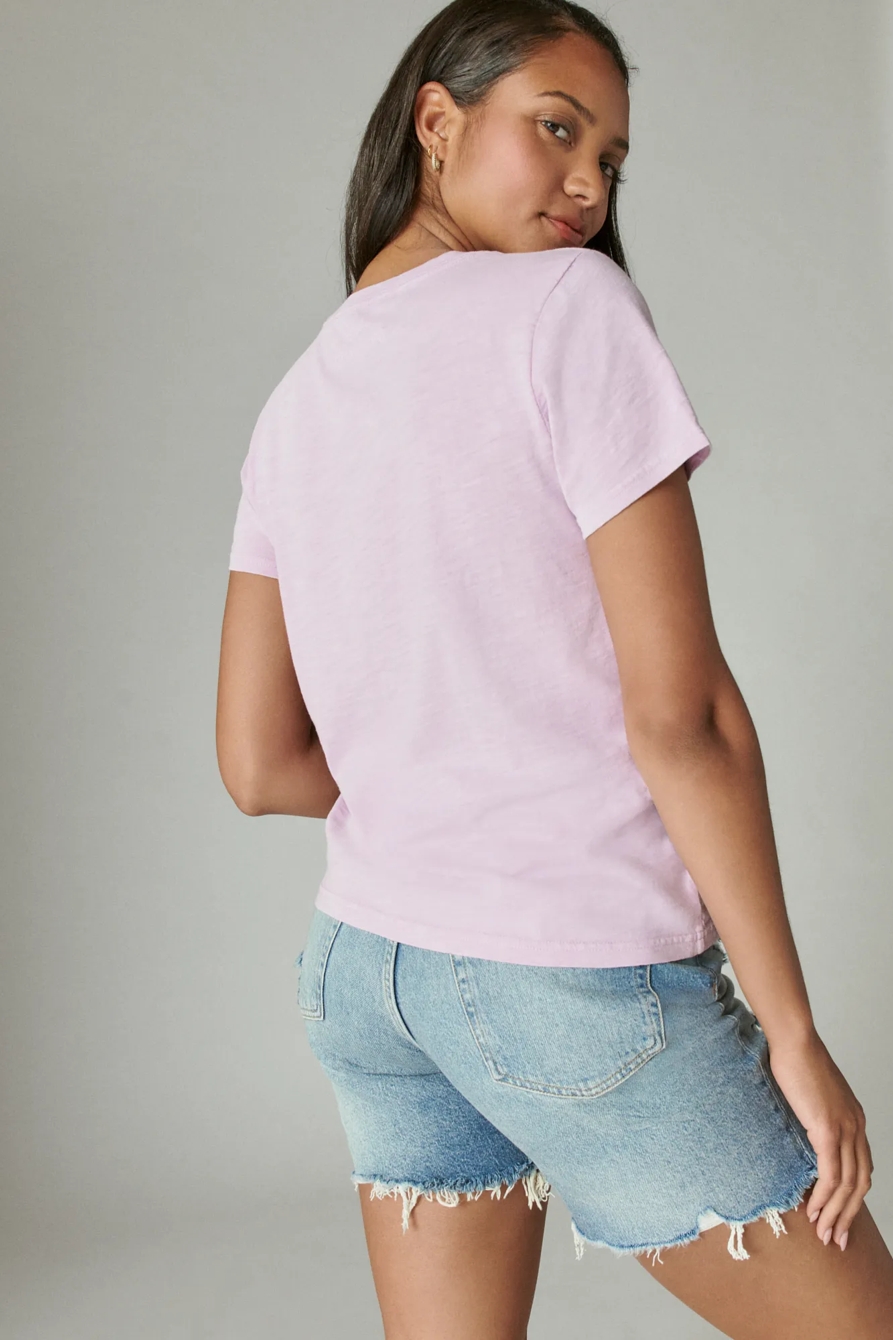 ARETHA CLASSIC CREW TEE, image 2
