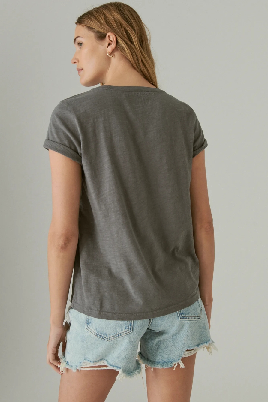 PINK CLASSIC CREW TEE, image 3