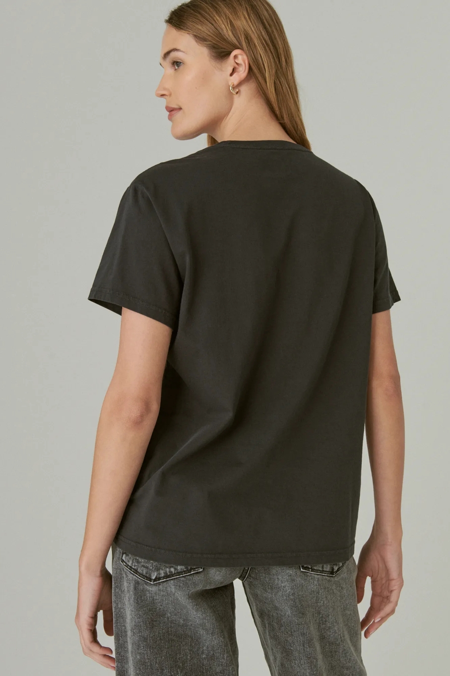 ACDC STUDS BOYFRIEND TEE, image 2