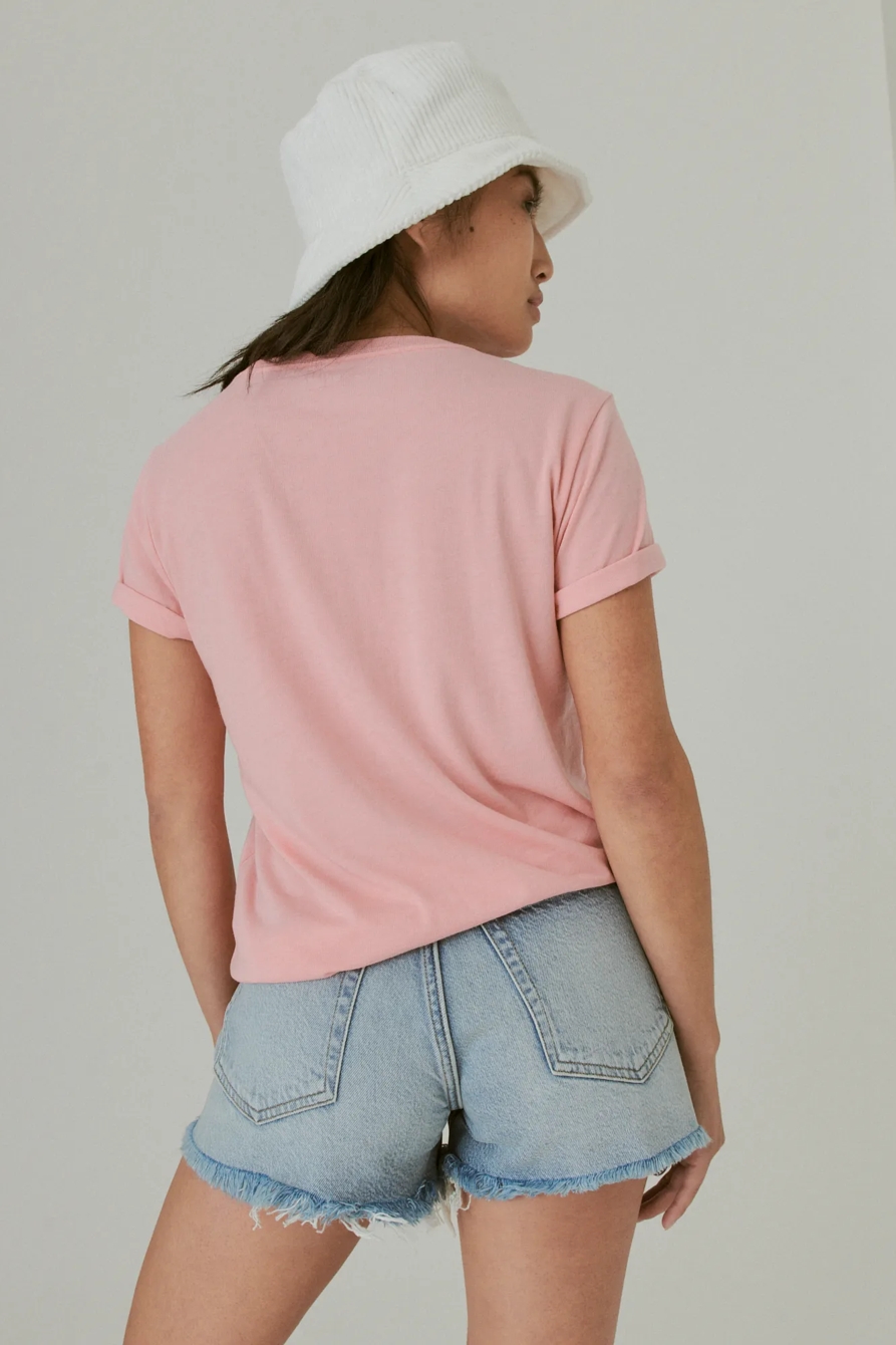 LUCKY HIBISCUS CLASSIC CREW TEE, image 3