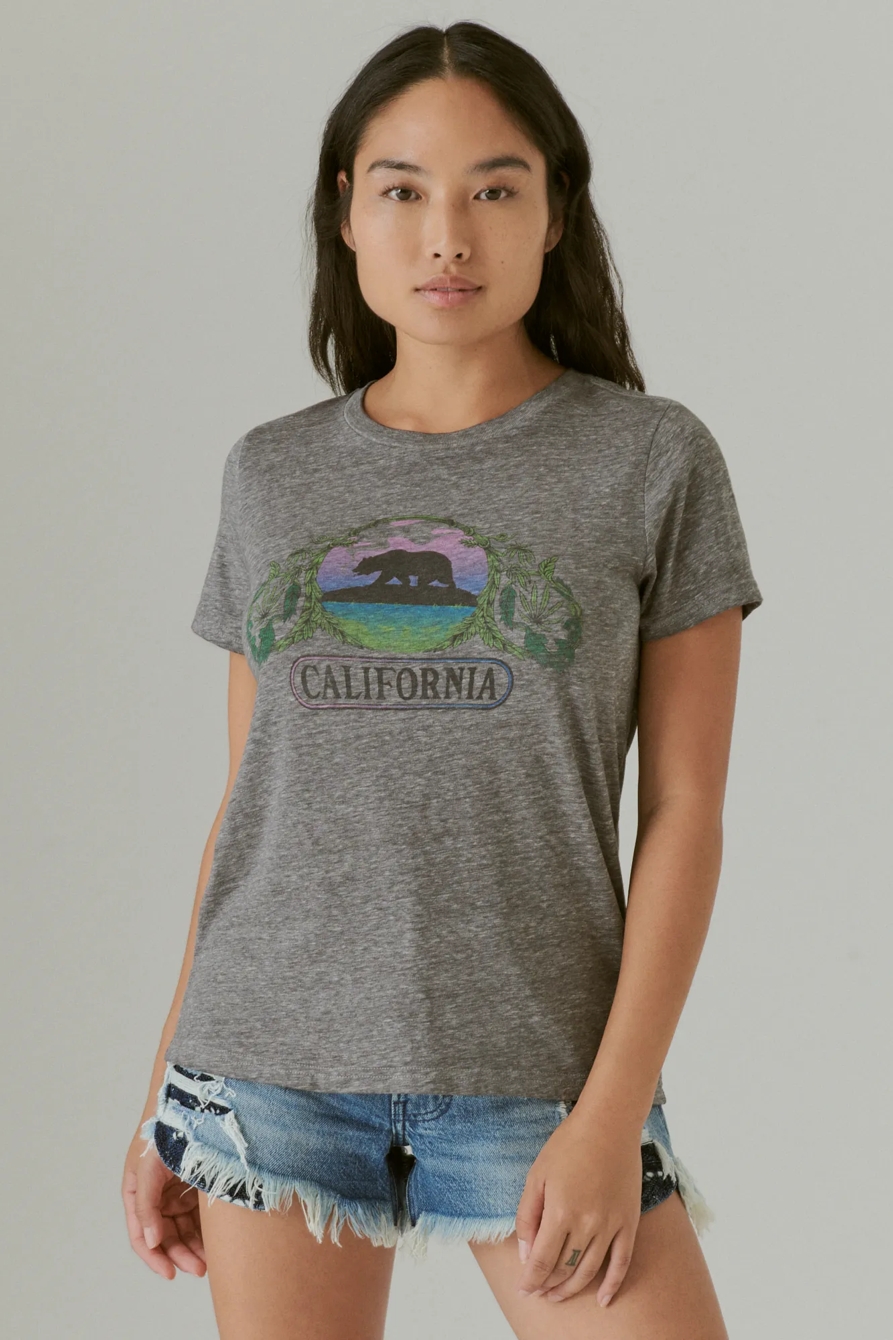 CALIFORNIA BEAR CLASSIC CREW TEE, image 2