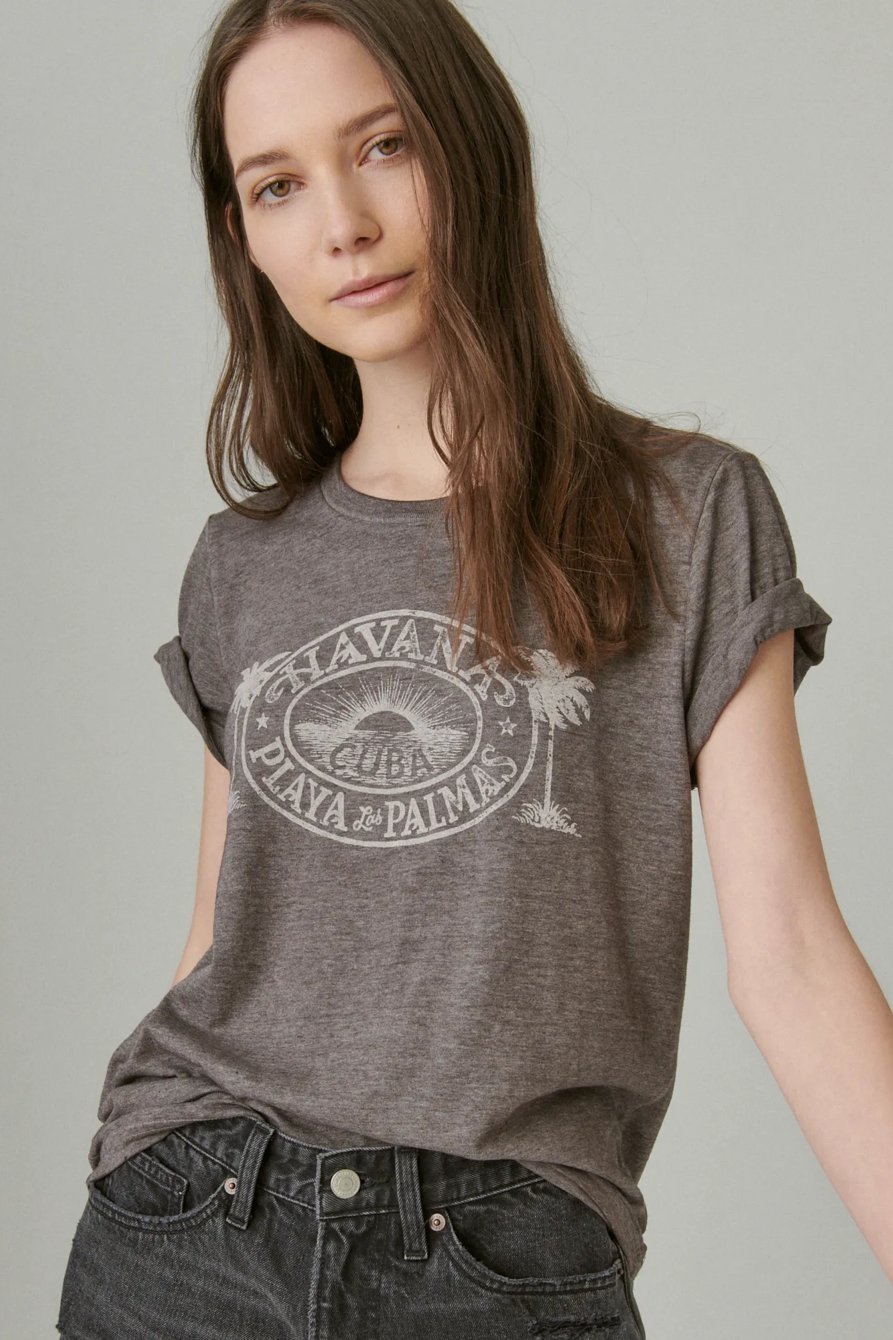HAVANA PLAYA CLASSIC CREW TEE, image 2