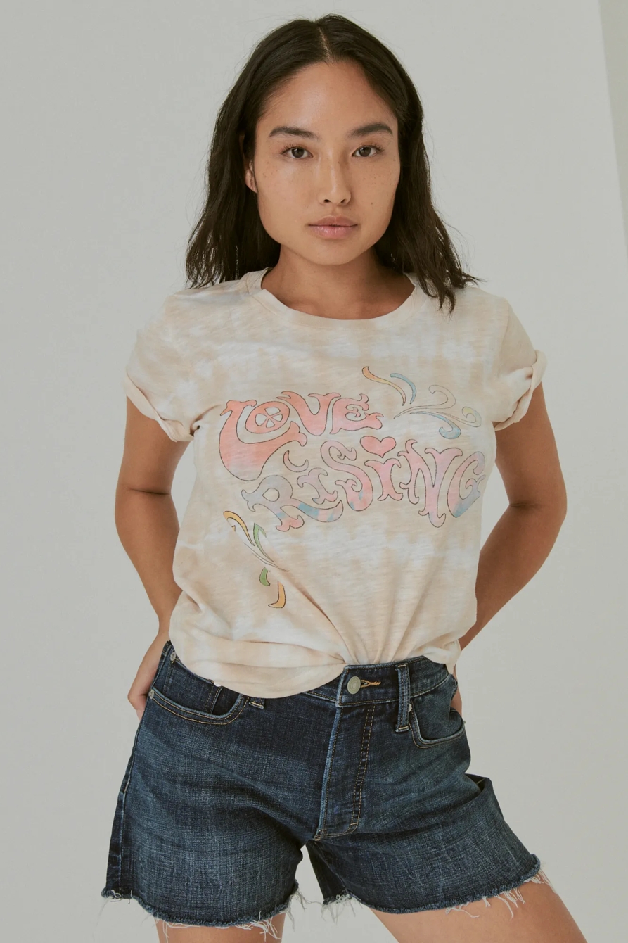 LOVE RISING CLASSIC CREW TEE, image 2