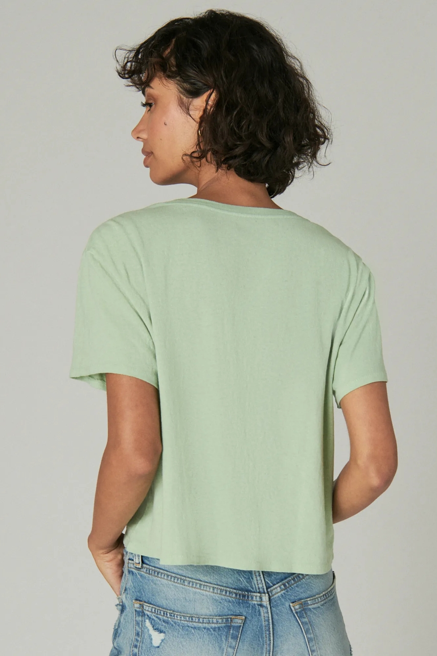 CODIGO 1530 X LUCKY BRAND CROP TEE, image 4
