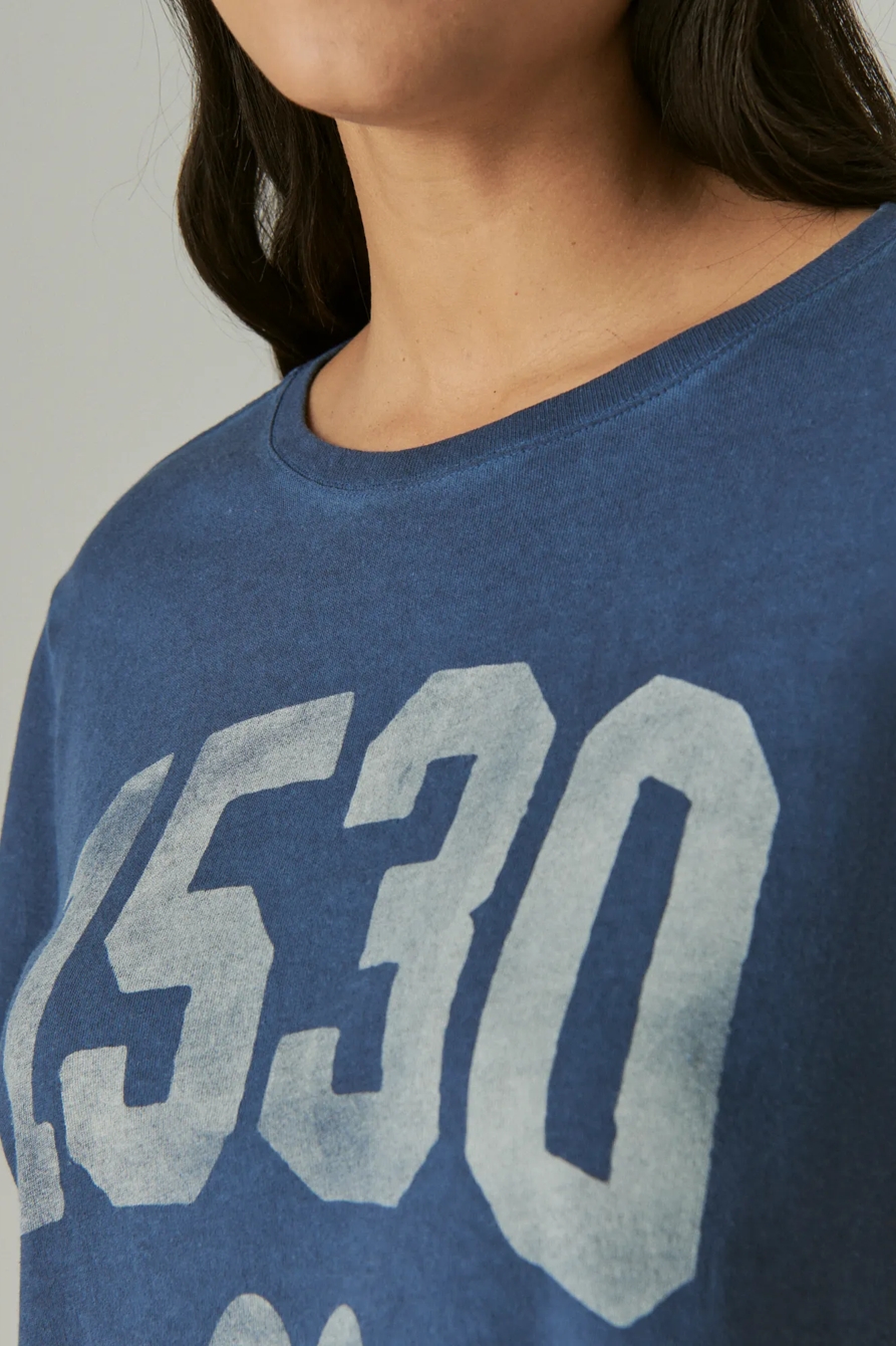 CODIGO 1530 X LUCKY BRAND CROP TEE, image 5