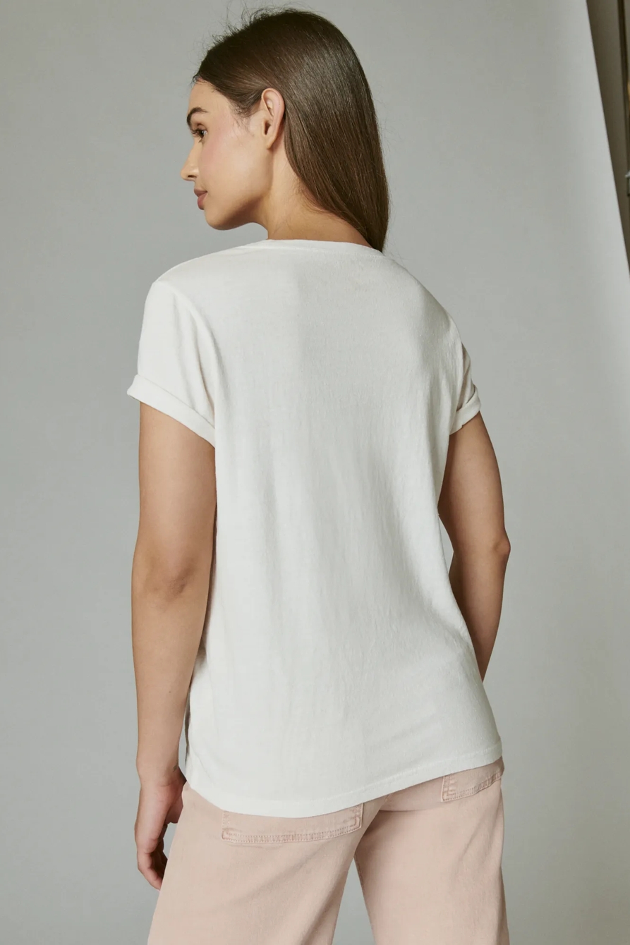 CODIGO 1530 X LUCKY BRAND SUN CLASSIC CREW TEE, image 4