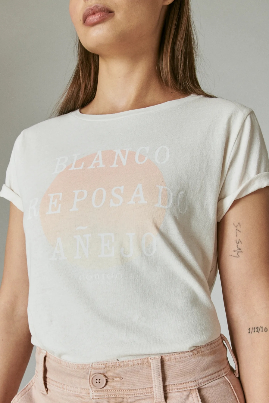CODIGO 1530 X LUCKY BRAND SUN CLASSIC CREW TEE, image 5