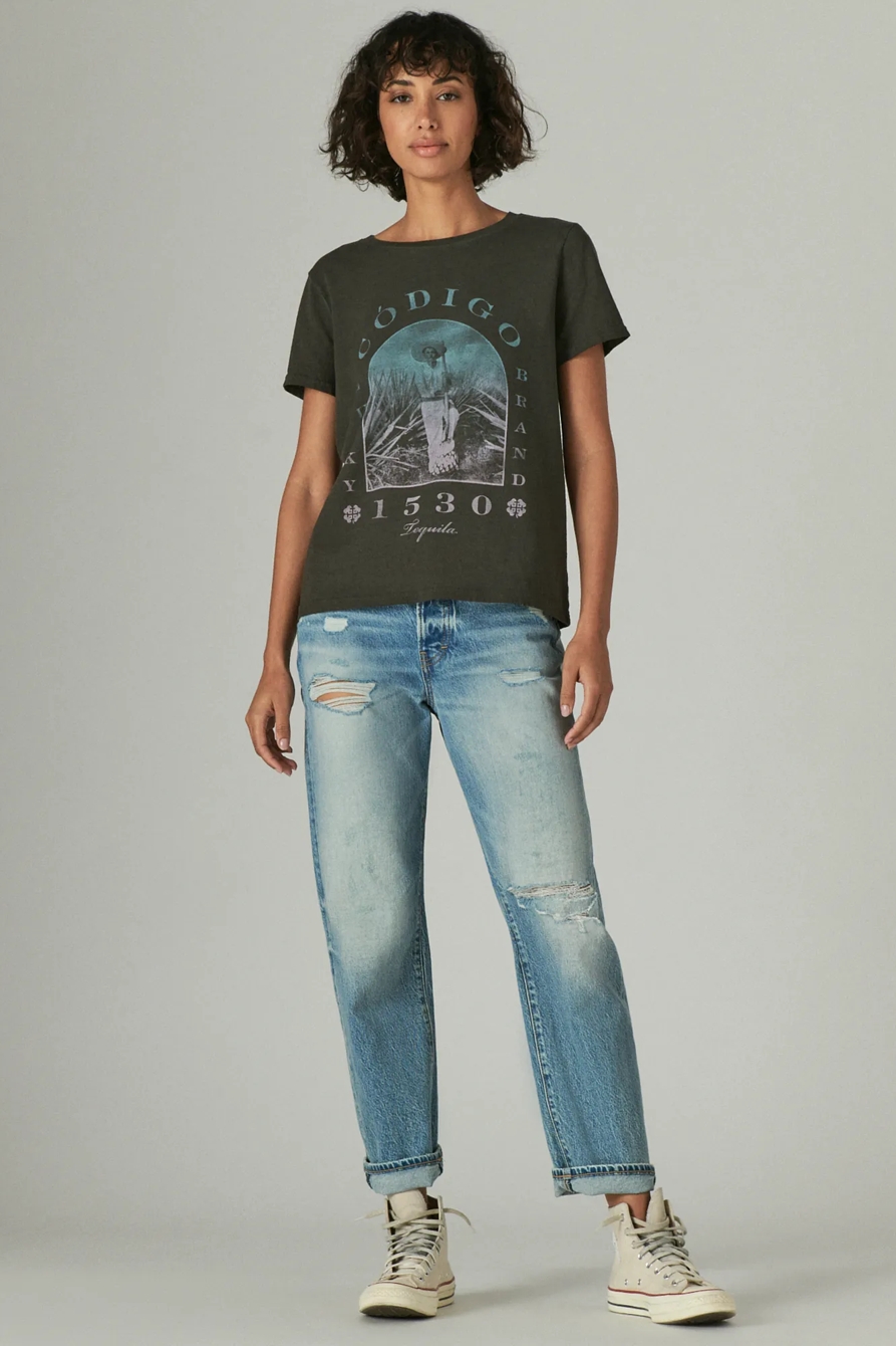 CODIGO 1530 X LUCKY BRAND JIMADOR CLASSIC CREW TEE, image 2