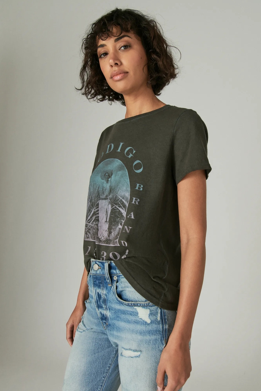 CODIGO 1530 X LUCKY BRAND JIMADOR CLASSIC CREW TEE, image 3