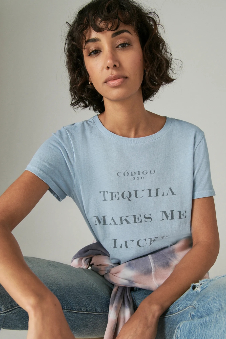 CODIGO 1530 X LUCKY BRAND TEQUILA CLASSIC CREW TEE, image 6