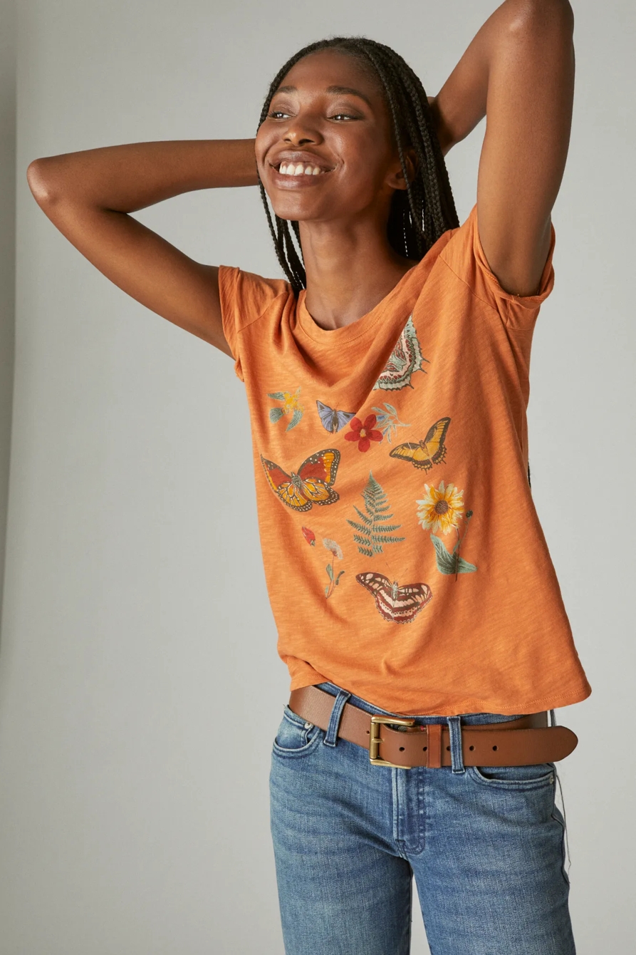 BOTANICAL CLASSIC CREW TEE, image 2