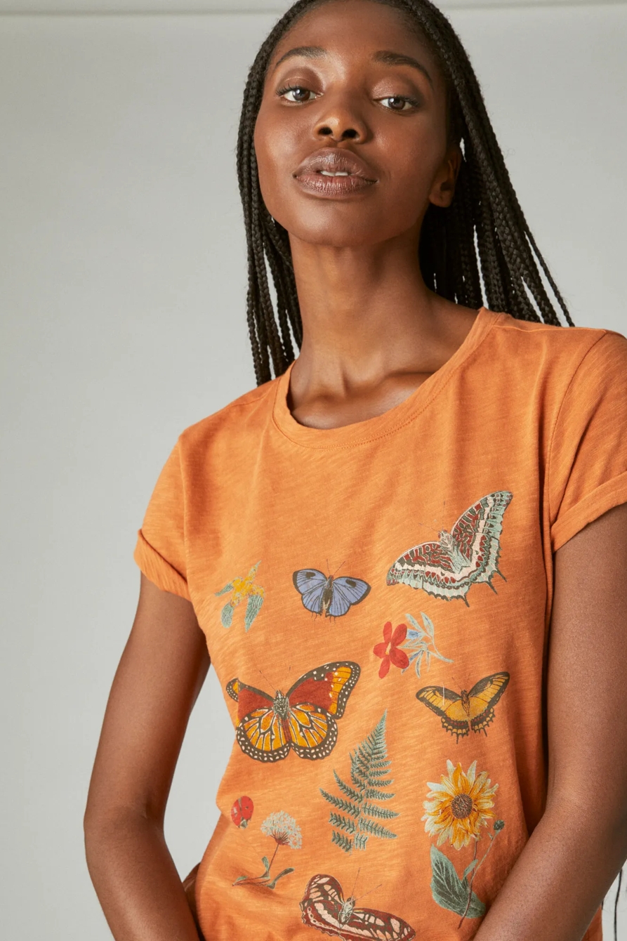 BOTANICAL CLASSIC CREW TEE, image 4