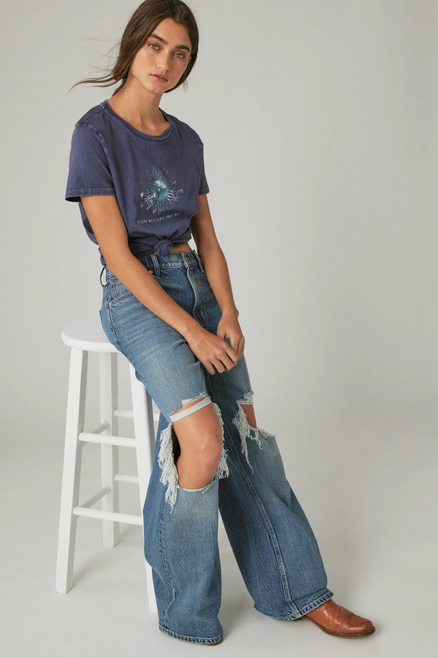 BENEATH STARS CLASSIC CREW TEE, image 3