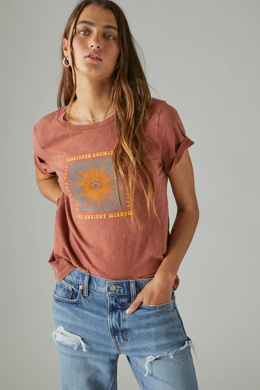 FORBIDDEN KNOWLEDGE CLASSIC CREW TEE, image 2