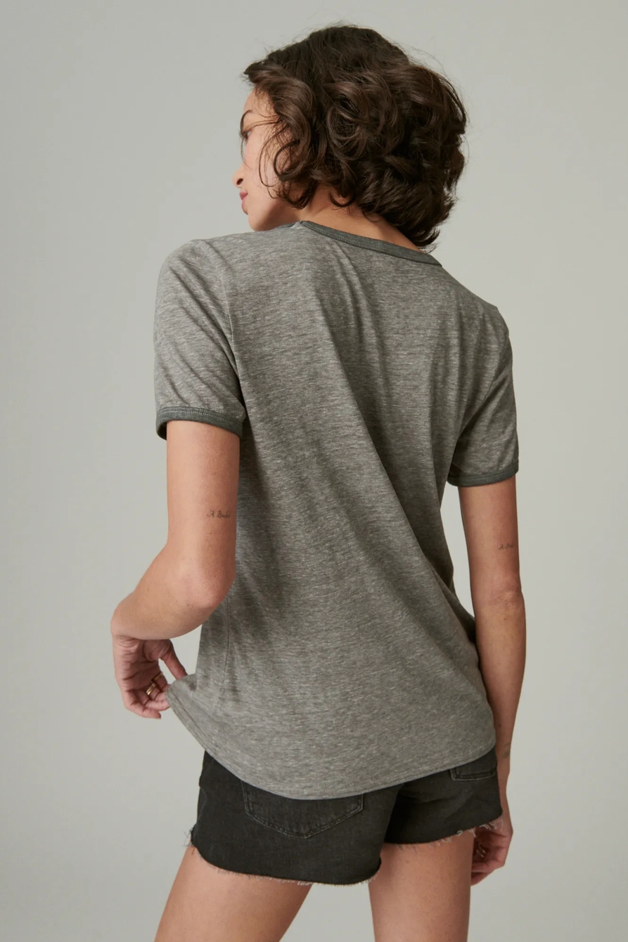 GREASE CLASSIC RINGER TEE, image 3