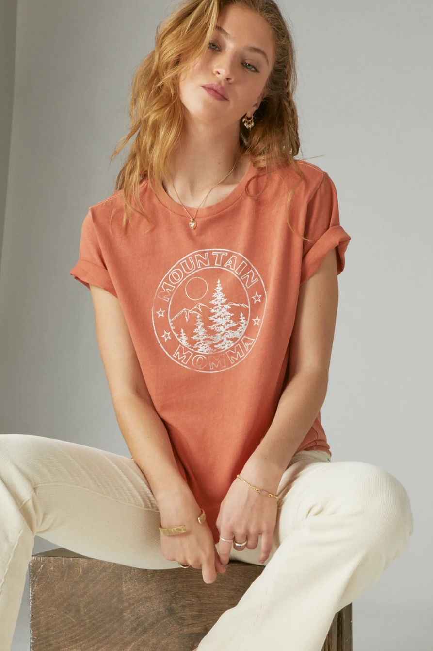 MOUNTAIN MAMA CLASSIC CREW TEE, image 3