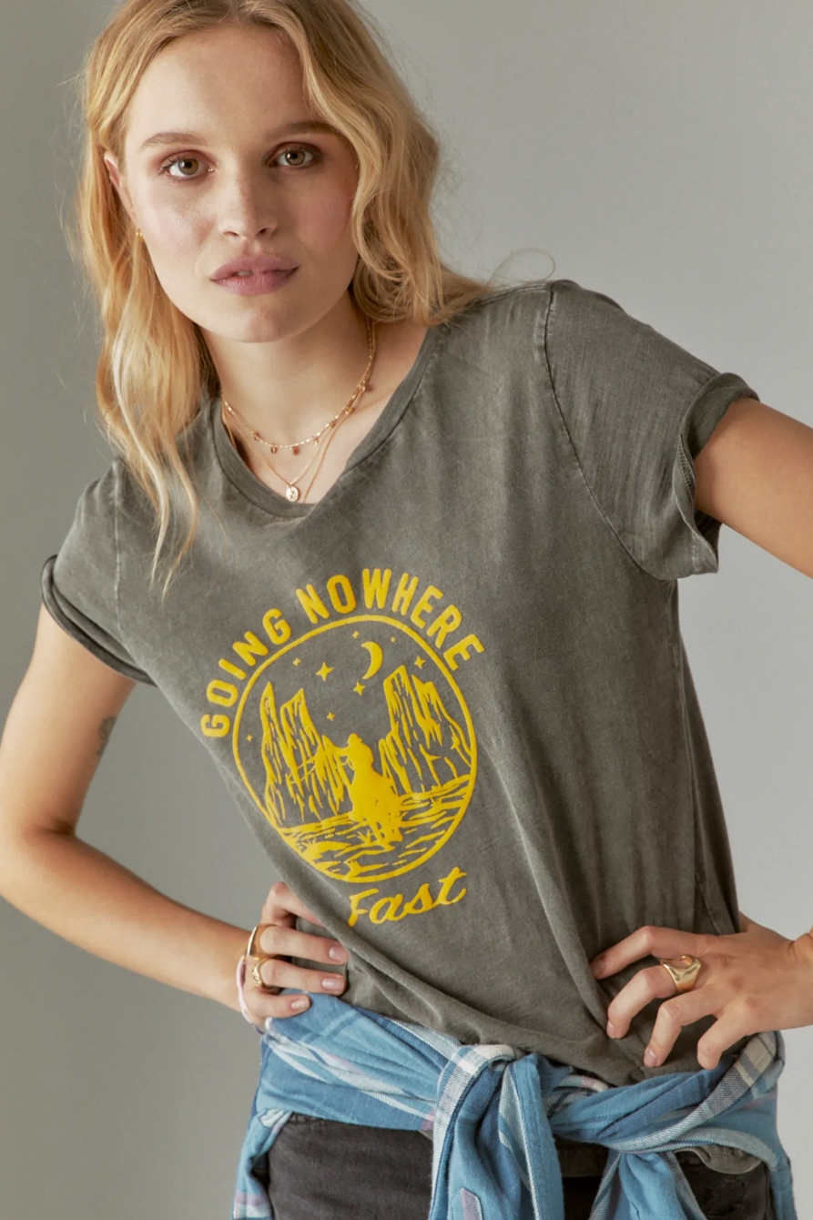 GOING NOWHERE CLASSIC CREW TEE, image 2