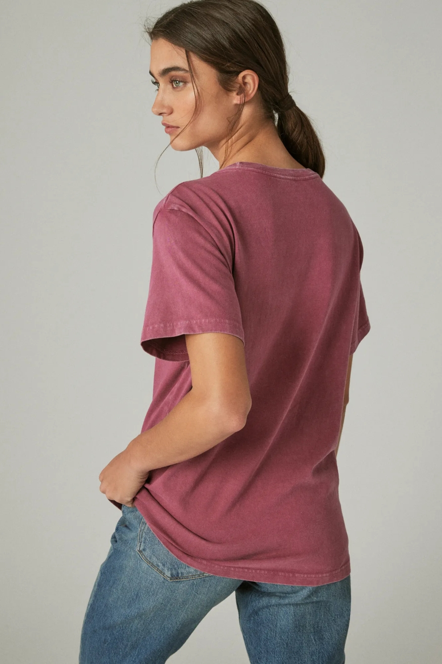 90'S LUCKY ROSE BOYFRIEND TEE, image 4