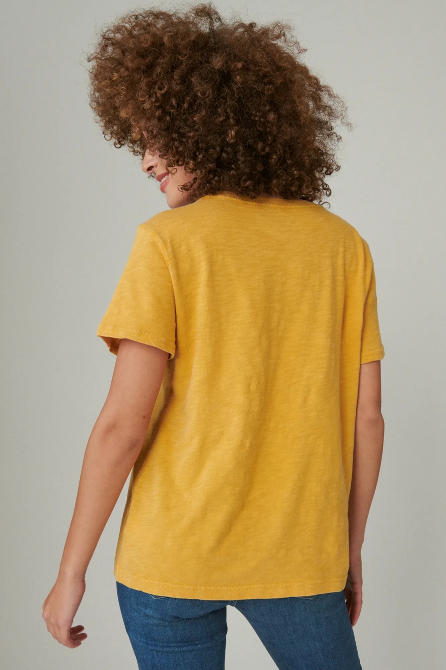 LUCKY CORE CLOVER CLASSIC CREW TEE, image 2