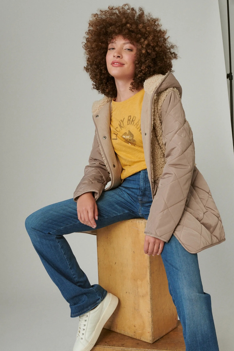 LUCKY CORE CLOVER CLASSIC CREW TEE, image 3