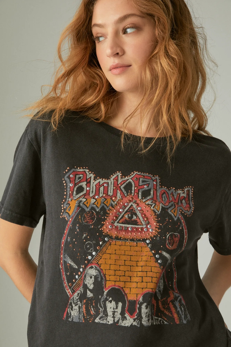 PINK FLOYD STUDS BOYFRIEND TEE, image 2