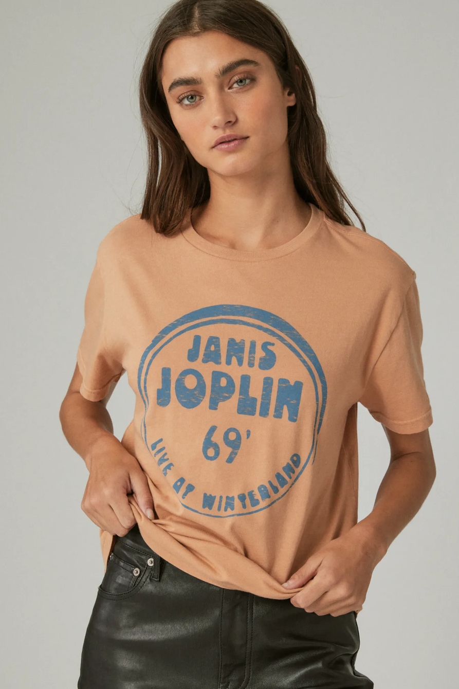 JANIS LIVE AT WINTERLAND BOYFRIEND TEE, image 2