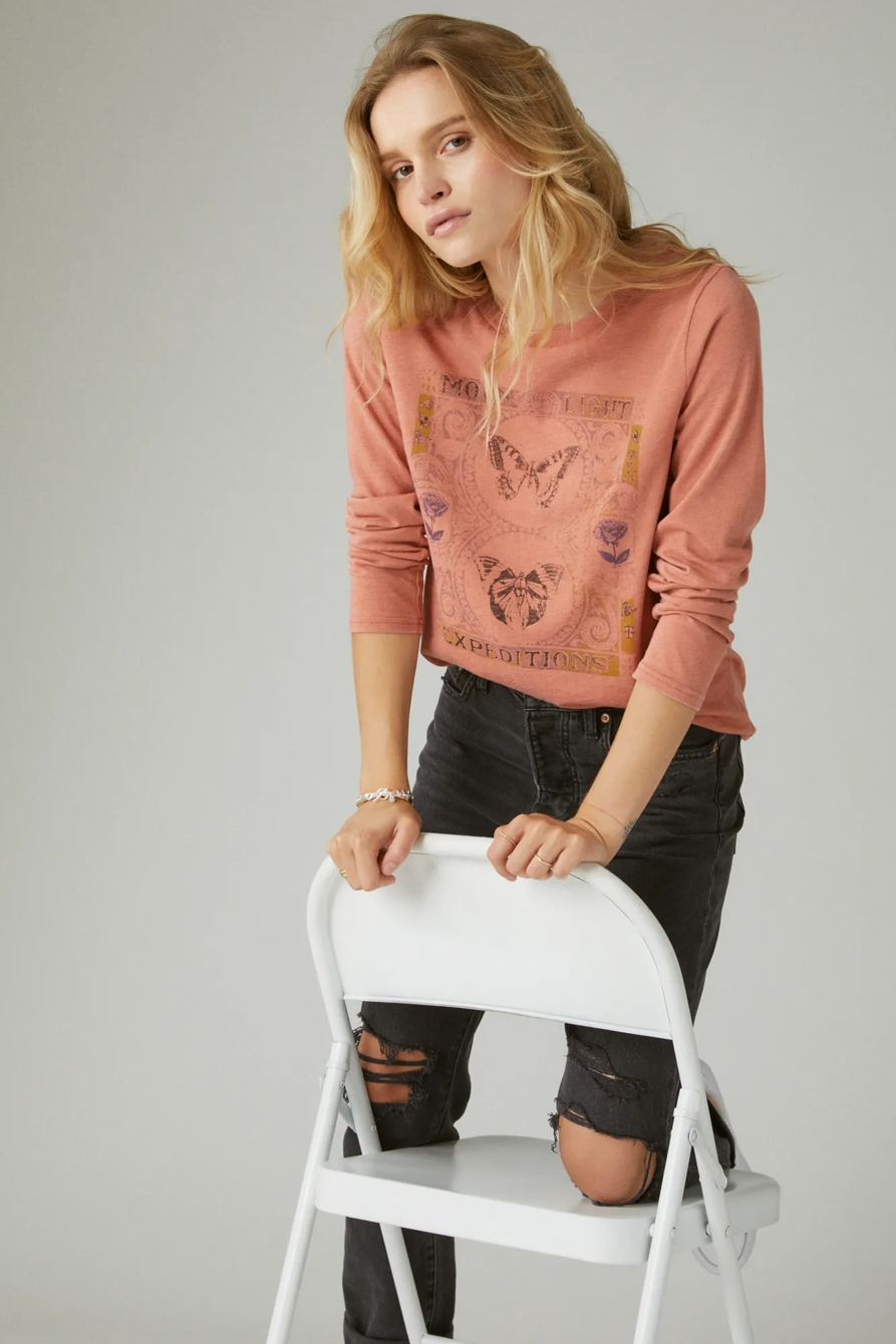 MOONLIGHT LONG SLEEVE TEE, image 2