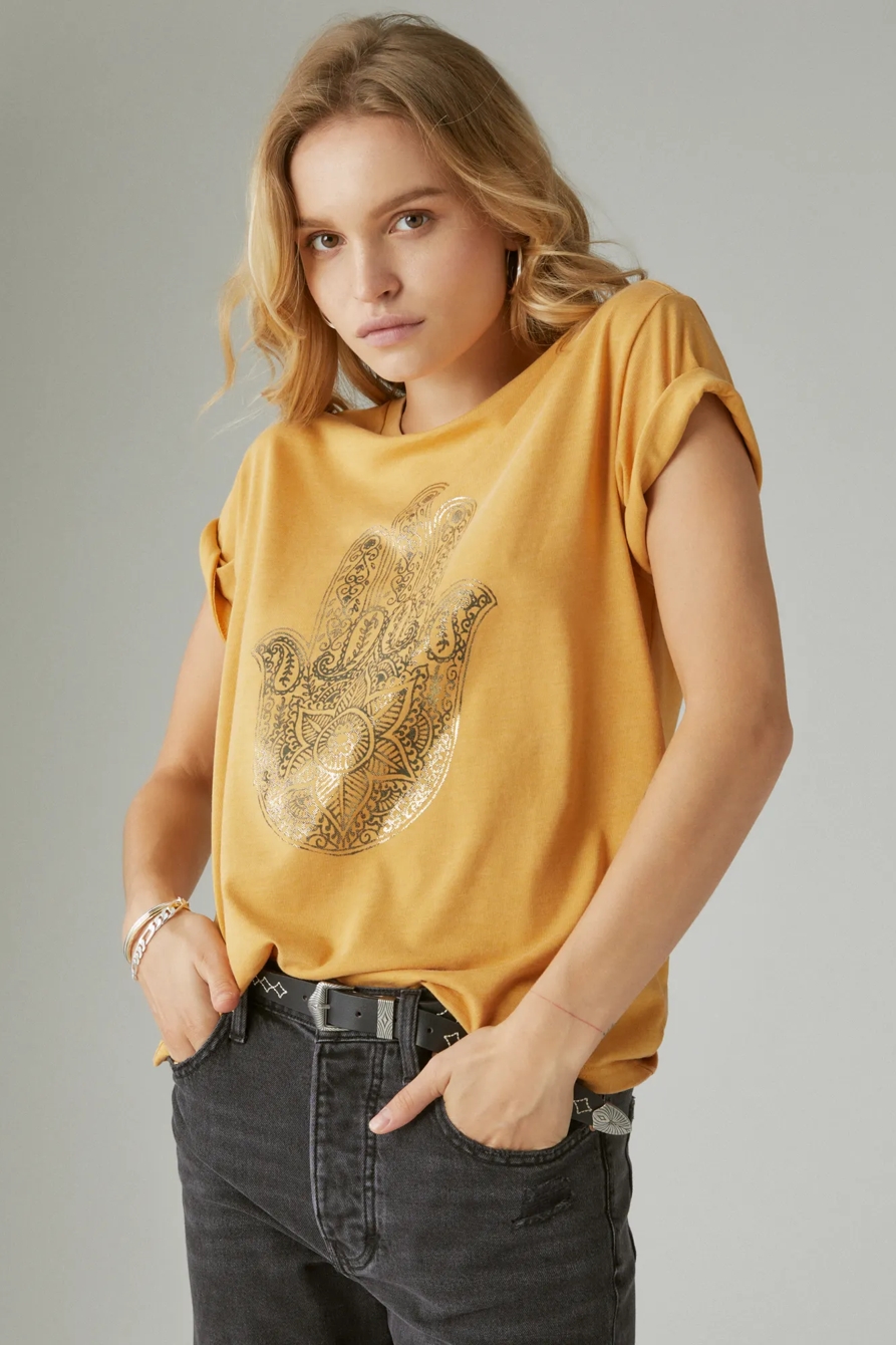 HAMSA BOYFRIEND TEE, image 4