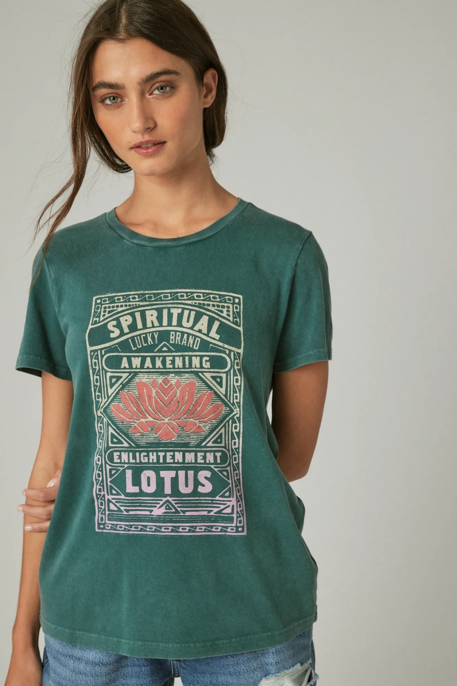 LOTUS CLASSIC CREW TEE, image 2