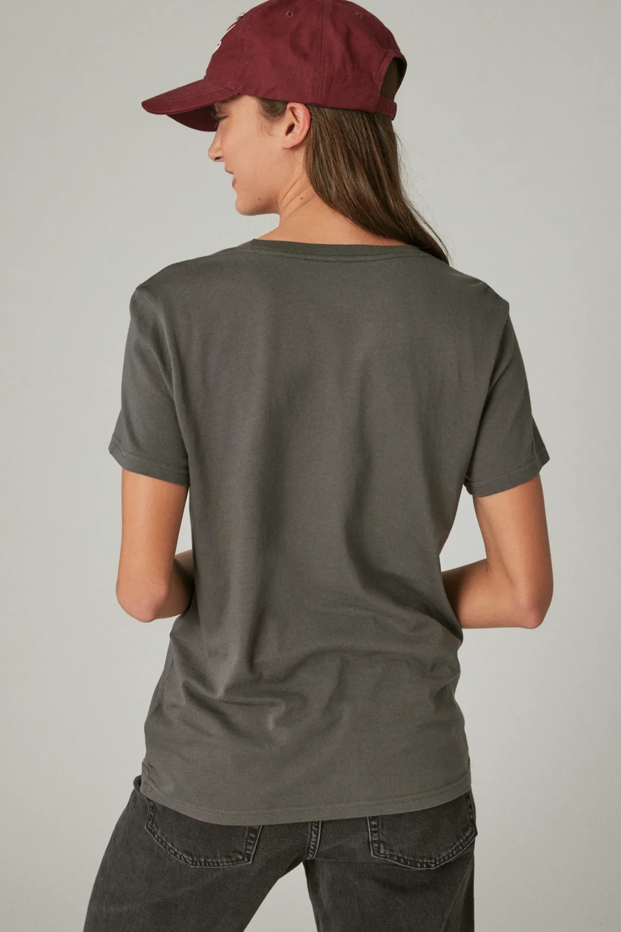 GOOD LUCK MOON CLASSIC CREW TEE, image 3