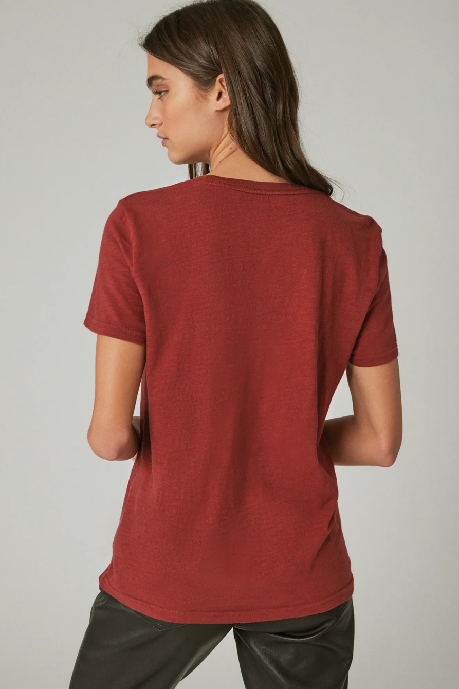 LUCKY BLOOM CLASSIC CREW TEE, image 3