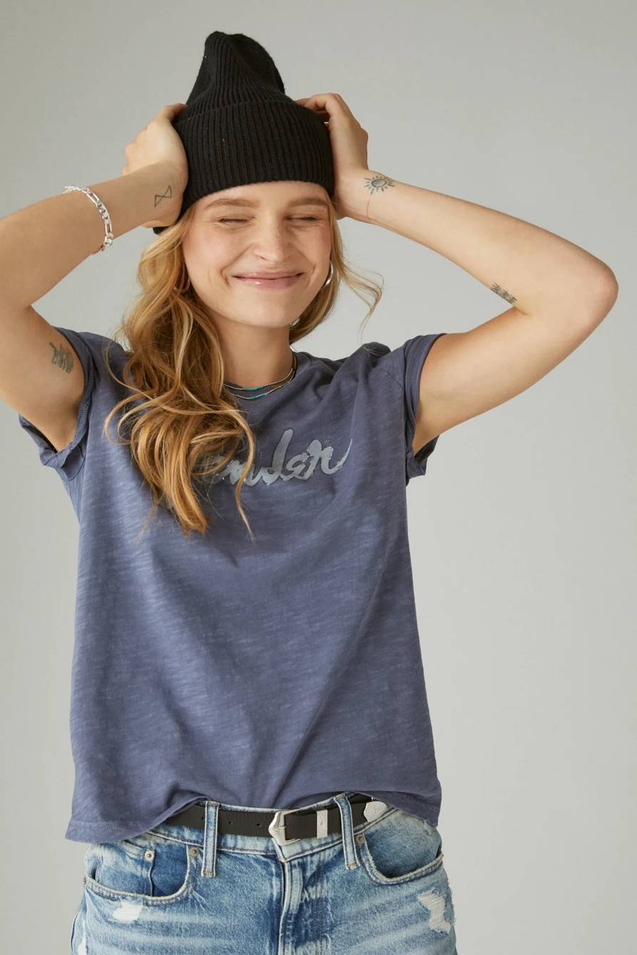 FENDER FOIL CLASSIC CREW TEE, image 2