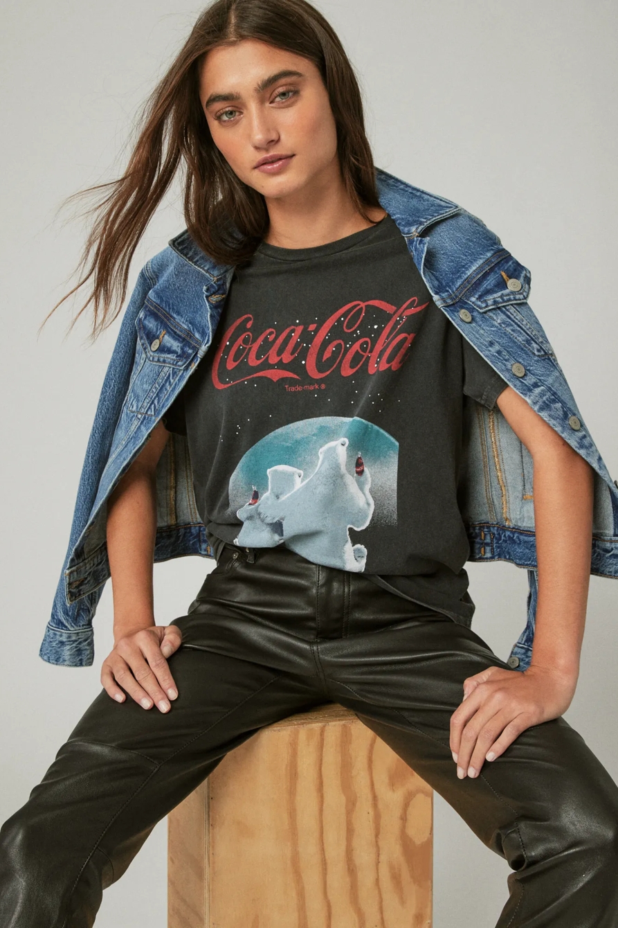 POLAR BEAR COCA COLA BOYFRIEND TEE, image 3