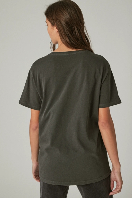 PINK FLOYD WORD CIRCLE BOYFRIEND TEE, image 3