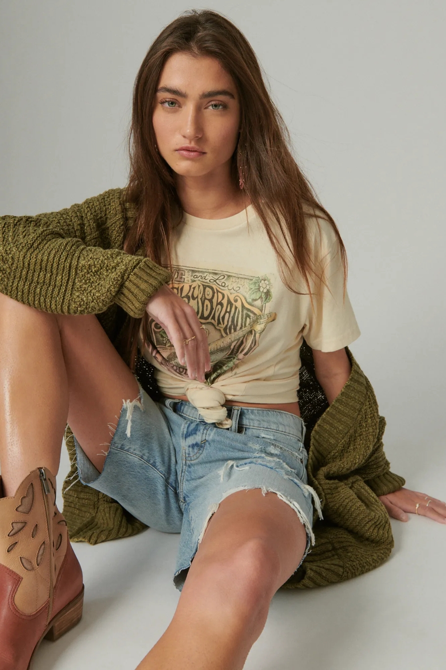LUCKY FOLK POSTER BOYFRIEND TEE, image 2