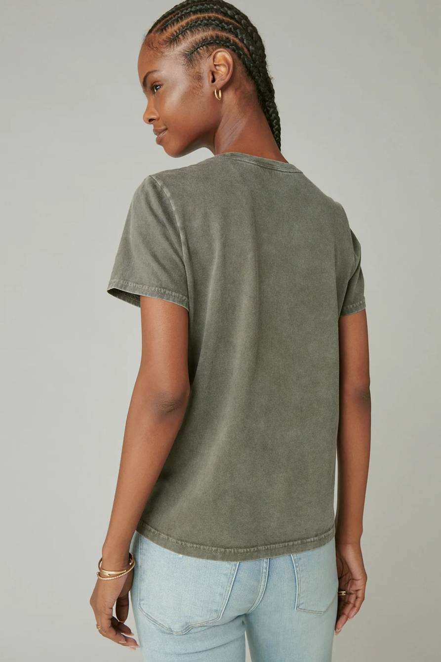 MANDALA ROCK CREW TEE, image 3