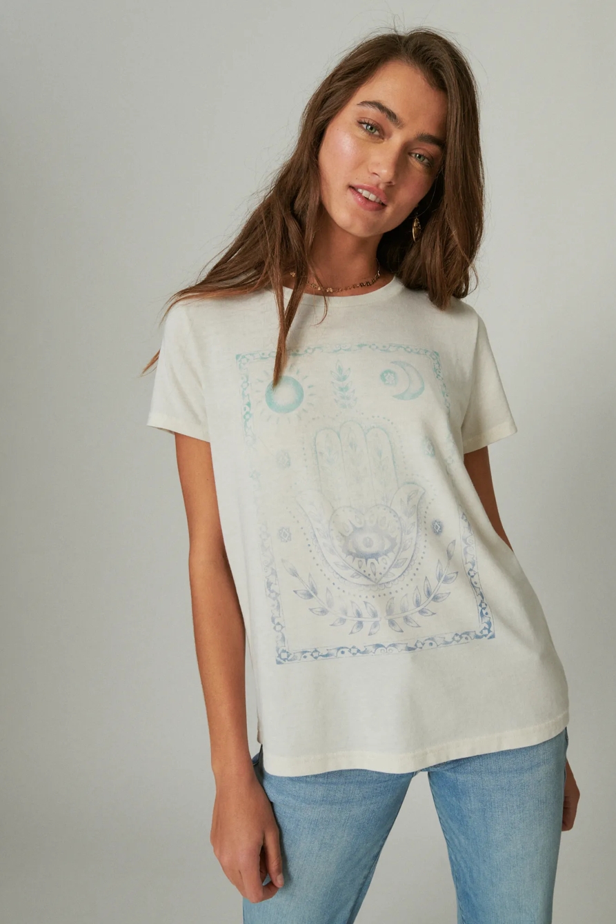 HAMSA SKETCH CREW TEE, image 2