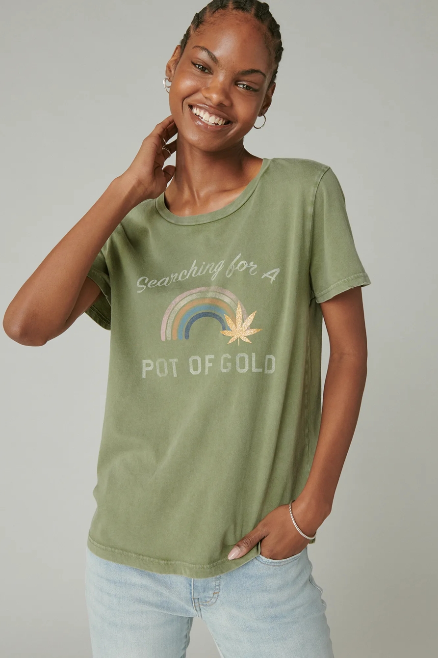 POT OF GOLD CREW TEE, image 1