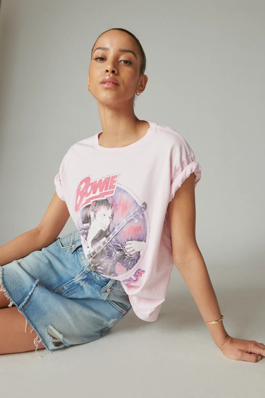 BOWIE NEONS BOYFRIEND TEE, image 2