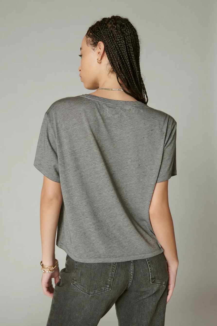 FENDER PICK CROP TEE, image 2